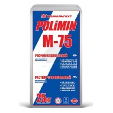 Кладочный раствор Полимин М-75, 25кг